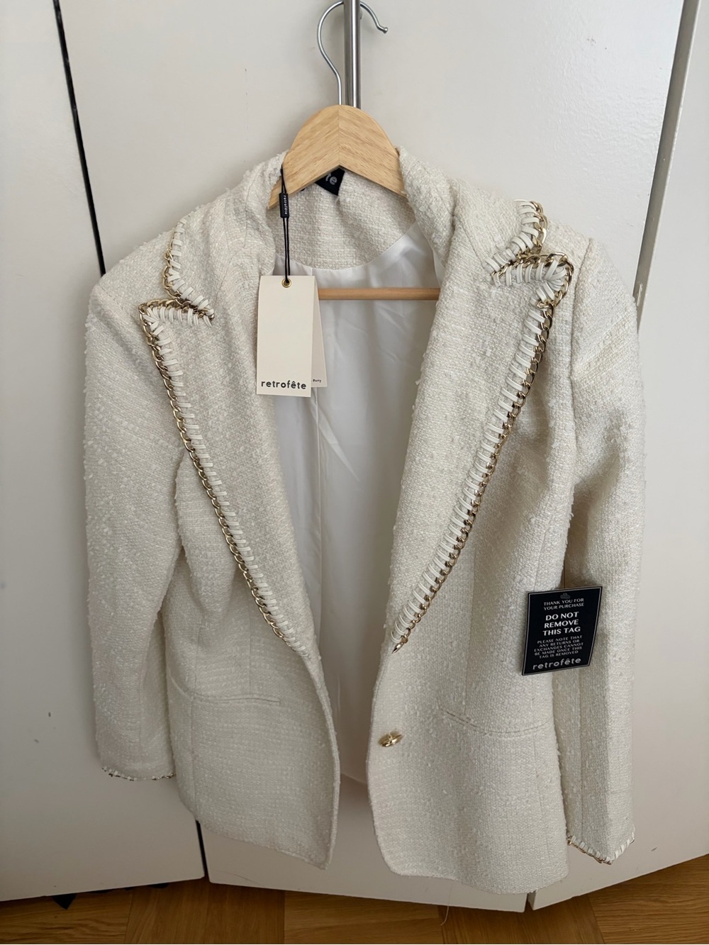 Retrofete Elfie Tweed Blazer